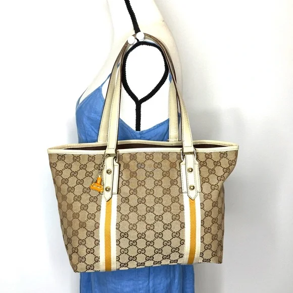 Authentic Gucci tote bag brown monogram canvas - Picture 2 of 16